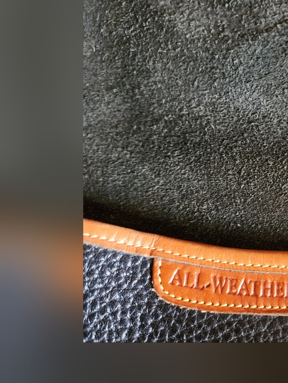 Vintage Dooney & Bourke Black Pebbled Leather Purse. - Picture 8 of 9